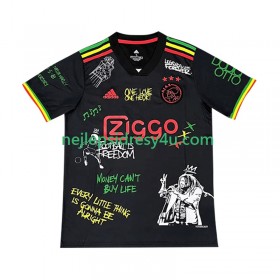 Fotbalový Dres AFC Ajax Bob Marley Special Domácí Černá 2025/26